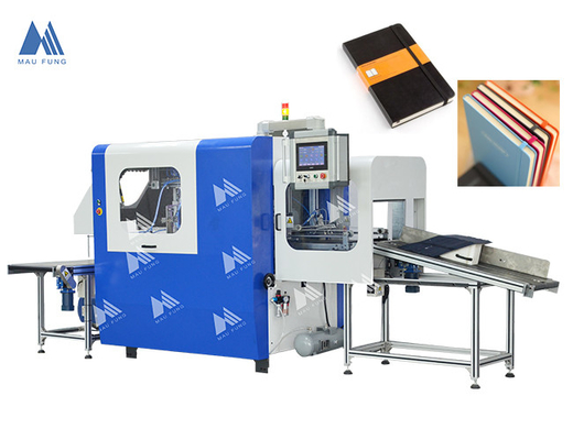 A4 Full Auto Hard Case Elastic Band Inserting Machine Hardcover Book Binding Machine MF-FEM450