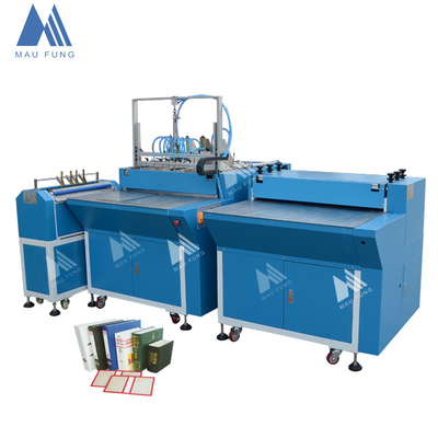 Semi Auto 6PCS/min 780*430mm 4mm Doppia Stazione Notebook Cover Making Machine MF-SCM500A2