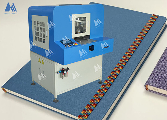 Maufung Semi Auto Hard Cover Book Elastic Band Insertion Machine per i diari MF-SEM450