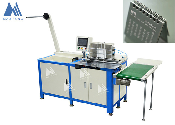 Cina Semi-Auto Twin Loop Wire Binding Machine per Notebook Wire Binding MF-SDM520
