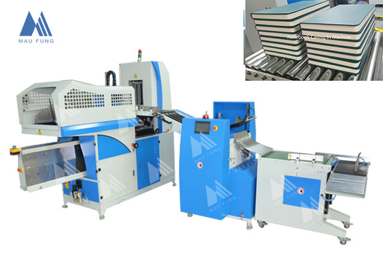 Completamente automatico giornali di libro Casing in macchina con una stazione di premitura e creasing Maufung MF-FAC390