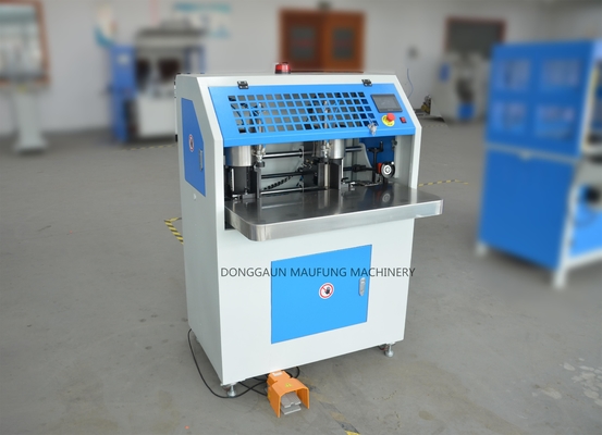 Tagliatrice di angolo rotondo per notebook / Pneumatica a doppia testa con bordo rotondo Macchina di taglio per angolo rotondo MF-DCM470