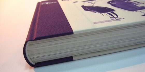 Macchina semi-automatica per rilegatura di quaderni con potenza di 1,5 kW, velocità di 17 pezzi/min e spessore di 60 mm per copertine morbide e libri per bambini
