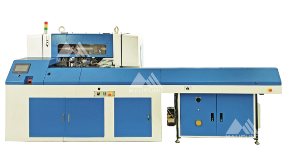 Macchina automatica a tre coltelli Janpanese Keyance Sistema di controllo PLC Sistema ISM di aggancio scalabile