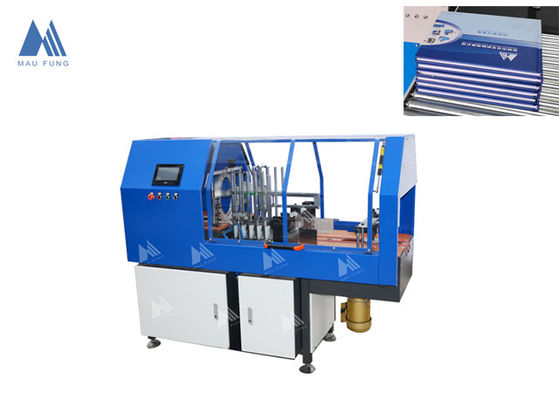 Maufung Macchina di imballaggio per quaderni completamente automatica, imballaggio per libri a copertina rigida, imballaggio per libri MF-ASM320