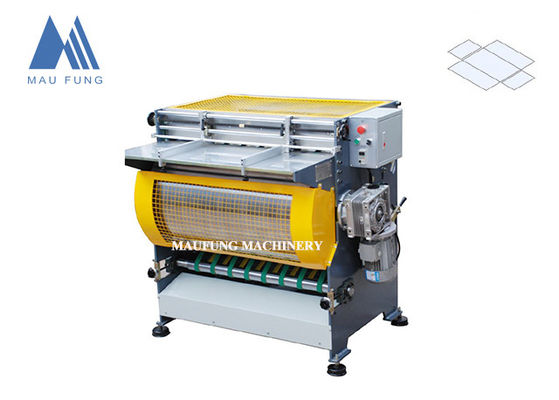 Semi Auto V Cut Cardboard Grooving Machine per la realizzazione di scatole rigide MF-1200A