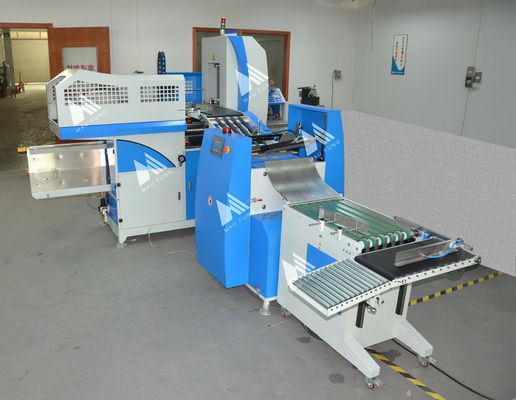 Fotolibro di copertina completamente automatica, album con cassa in macchina con stazione di stampa e impostazione comune Maufung MF-FAC390