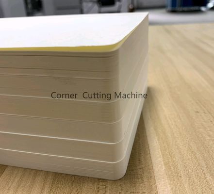 Maufung Automatic Pneumatic Paper Round Corner Cutting Machine per notebook MF-ACM380