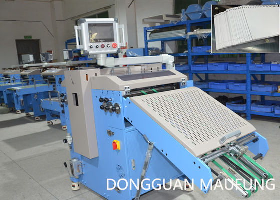 Macchina per perforare di perforazione del taccuino completamente automatico della Cina per i taccuini a spirale del cavo del doppio del cavo che legano MF-PBM350