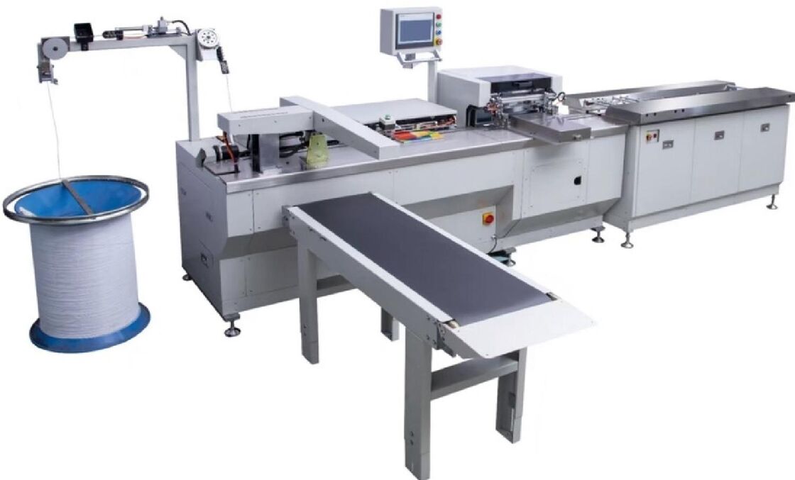 Macchina elettrica automatica di legatura a bobina a spirale con punzonatura di larghezza massima 420 mm Legatrice di libri da ufficio ad alta velocità