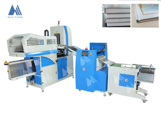 Cassazione del libro a copertina rigida completamente automatica in macchina con una stazione di formazione e di pressatura Maufung MF-FAC390