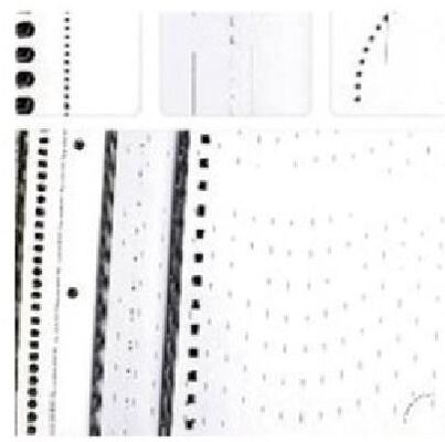 Calendario di carta macchina per perforare notebook macchina di legatura a spirale