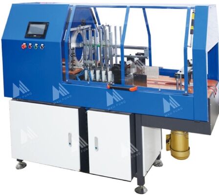 Maufung Macchina di imballaggio per quaderni completamente automatica, imballaggio per libri a copertina rigida, imballaggio per libri MF-ASM320