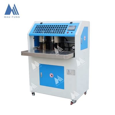 Tagliatrice di angolo rotondo per notebook / Pneumatica a doppia testa con bordo rotondo Macchina di taglio per angolo rotondo MF-DCM470